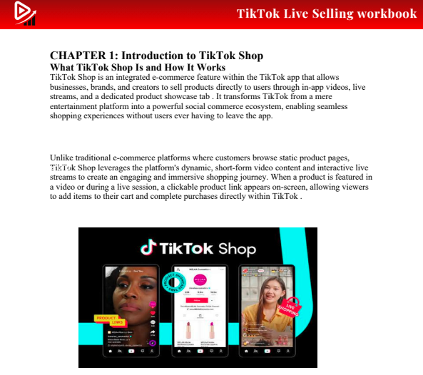 TikTok Shop Live Selling Playbook | Complete Beginner Guide & Launch System